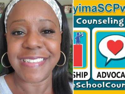 Counselor Ms. Bryant was featured on FCPS School Counseling Services Twitter.  Tiffany Bryant, counselor at Herndon ES, says that after 26 years on the job she continues to have fun everyday by remembering that "the joy is in the counseling but the joy is also in me!"