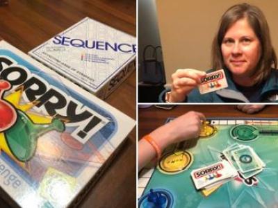 Ms. Graham playing Sorry